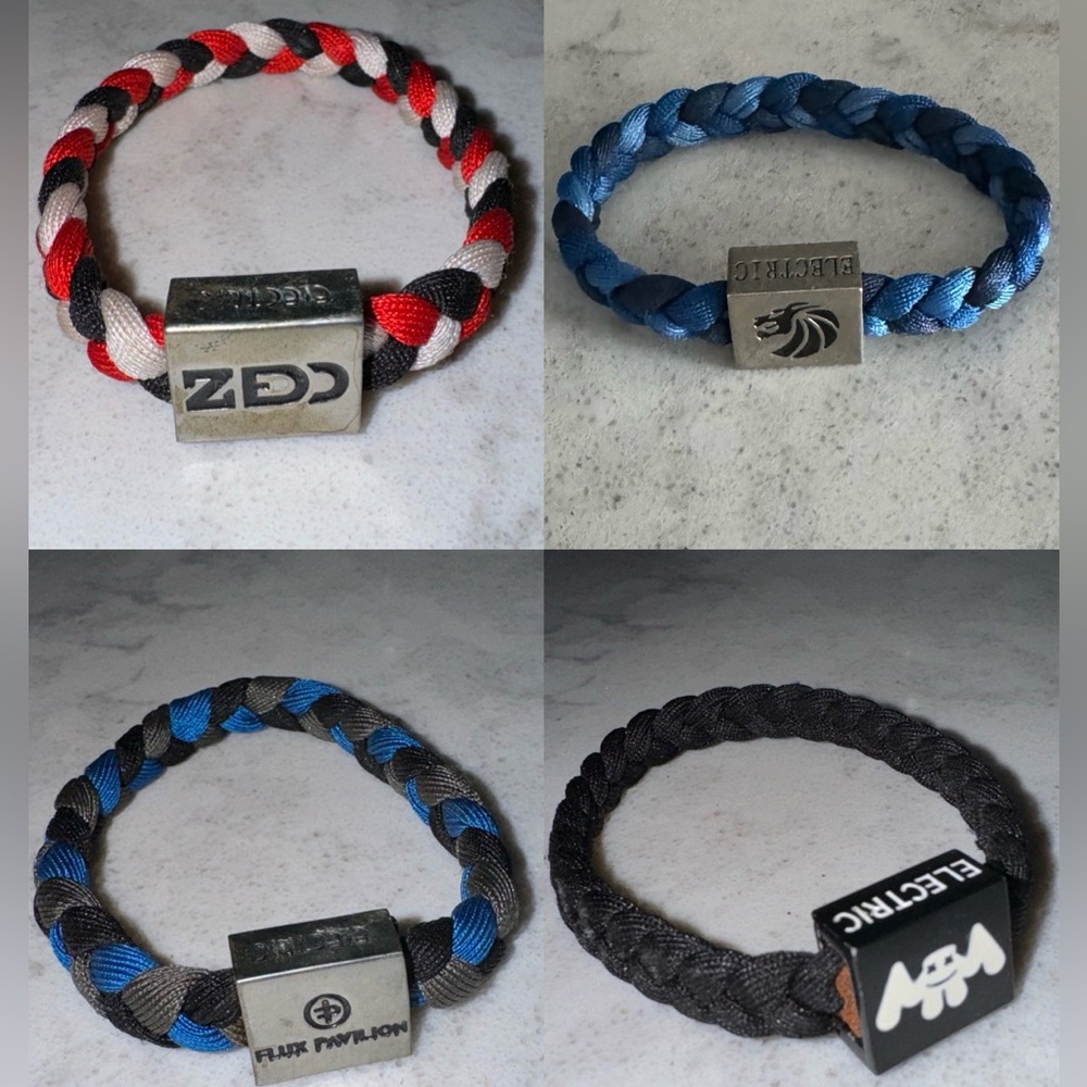 Single (1) Electric Family Rave EDM DJ Raver Dubstep Festival Bracelets